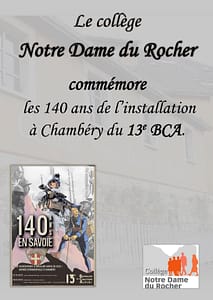 Lire la suite à propos de l’article Les 140 ans de l’installation à Chambéry du 13e BCA.